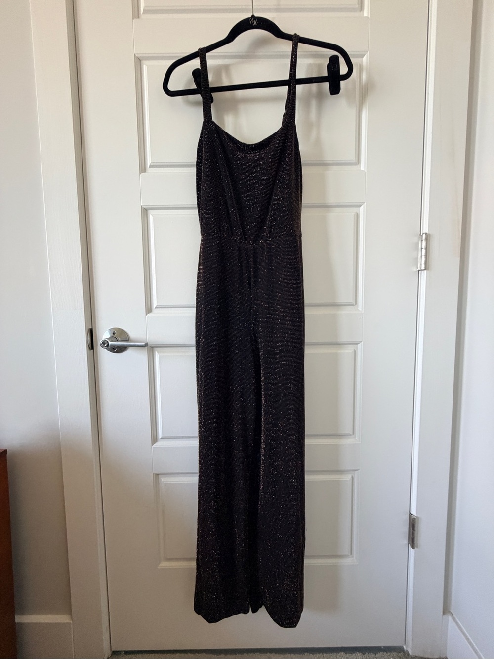 Black Sparkle Jumpsuit